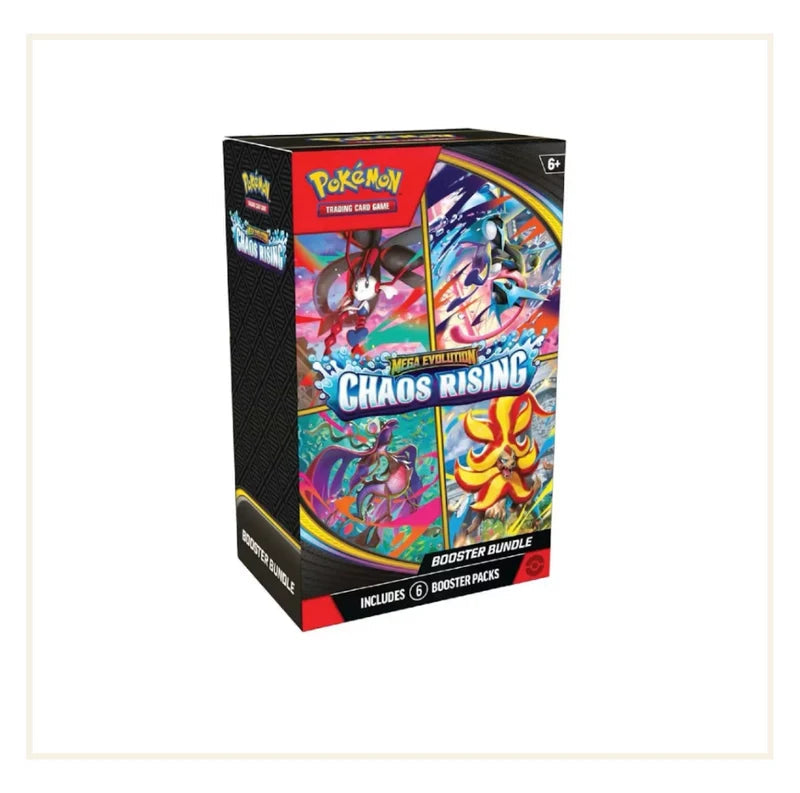 Pokémon TCG: Mega Evolution – Chaos Rising Booster Bundle
