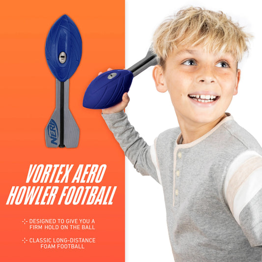 Nerf Vortex Aero Howler - Blue - Pack of 10